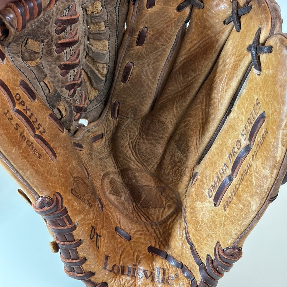 Louisville Slugger Omaha Pro Series 12.5 Inch Baseball Glove Brown OPX1252